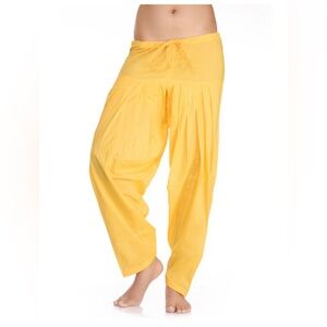 Pink & Silver Women's Indian Patiala Harem Pants
